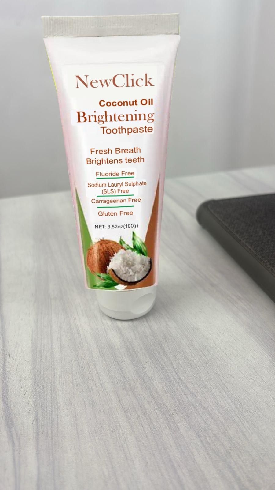 Coconut Oil Brightening Toothpaste  100 gm